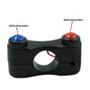 Motorcycle Switch Electric Bicycle Scooter 7/8" 22mm Handlebar Switches Headlight Fog Lamp Horn ON OFF Start 2 Button