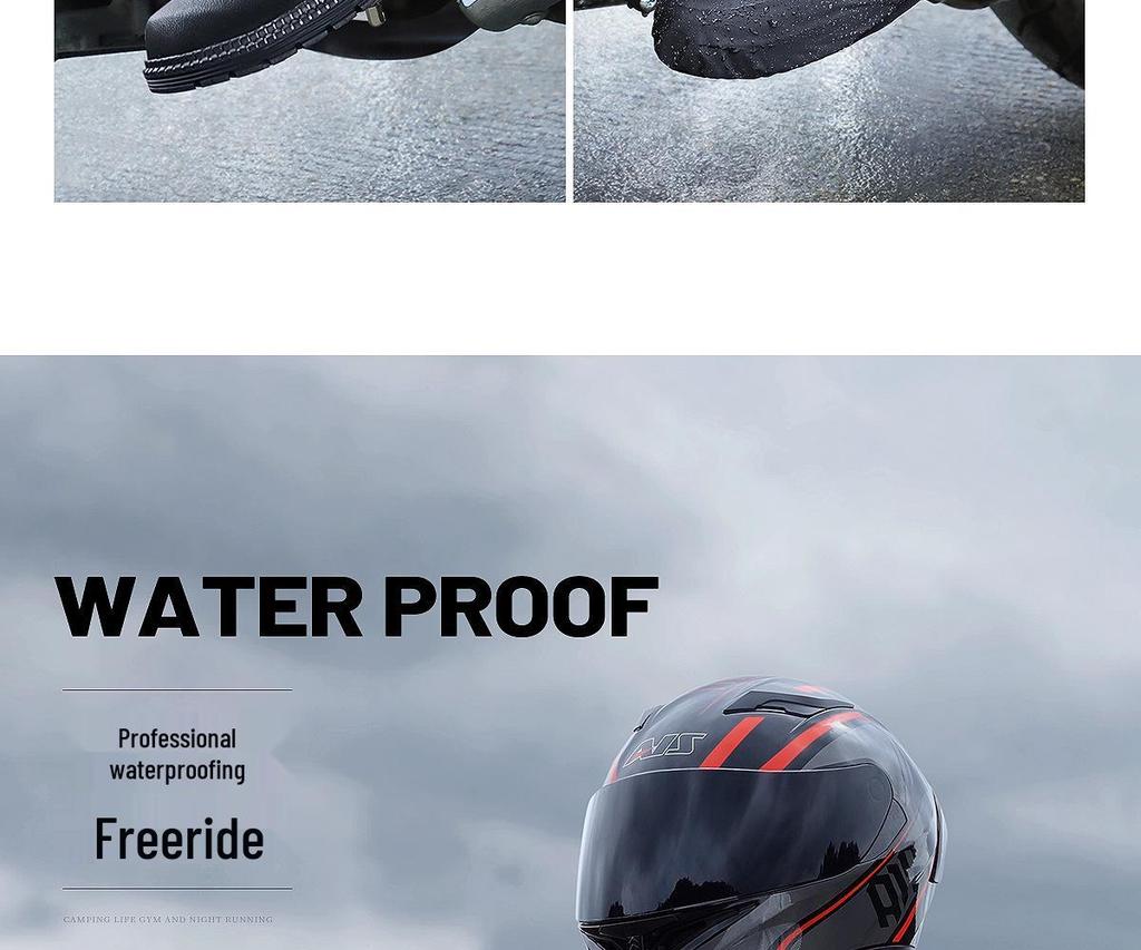 Pánský voděodolný větruodolný motocyklový pláštěnkový set a kalhoty