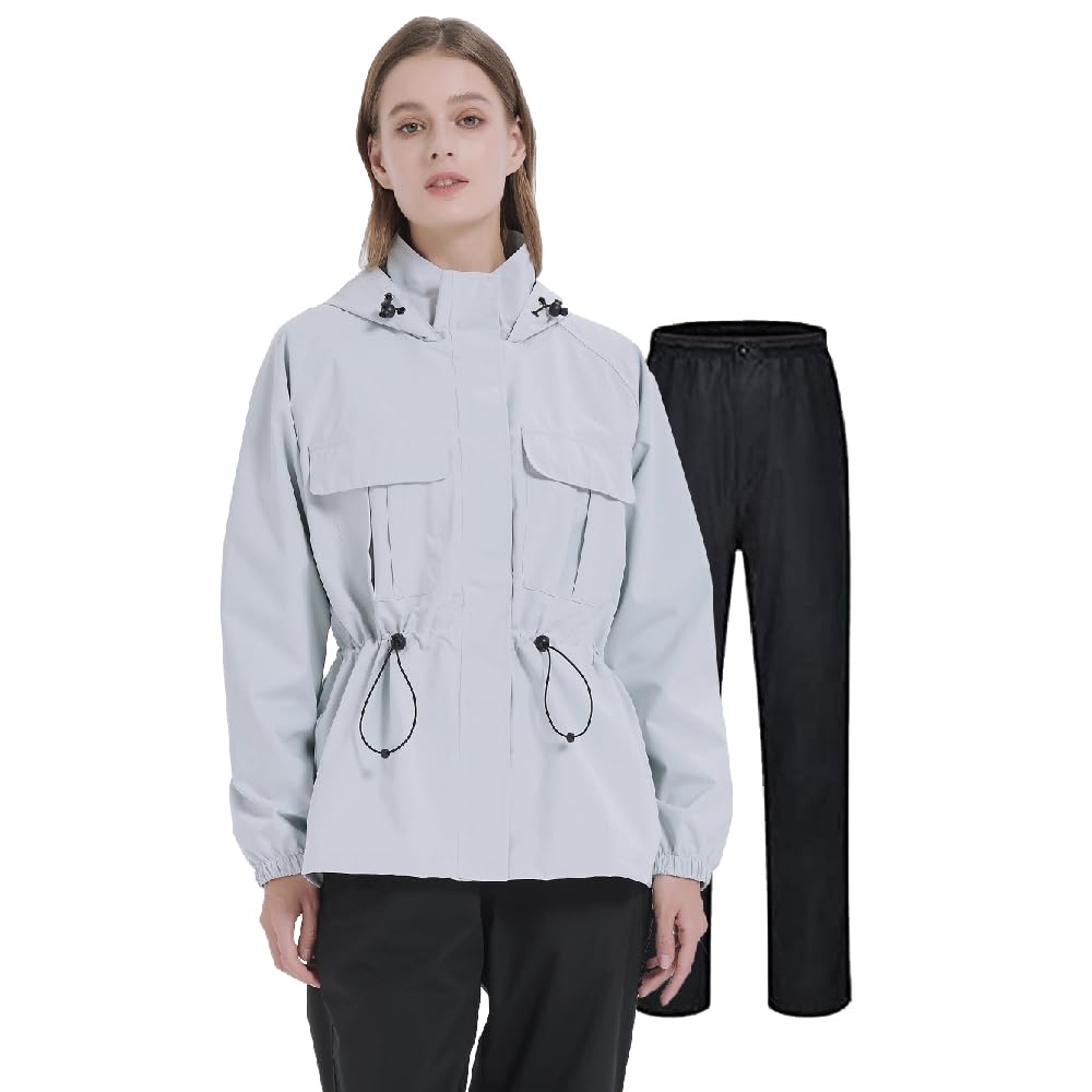 TopKylin Raincoat Perfect for and More and Perfect for Outdoor and Hiking Size Women's Set, Cycling, Golf, [Lightweight, Waterproof, Windproof,