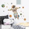 Cartoon Dream Astronaut Planet Wall Stickers Children'S Room Background Decals Bedroom Home Decor Mural