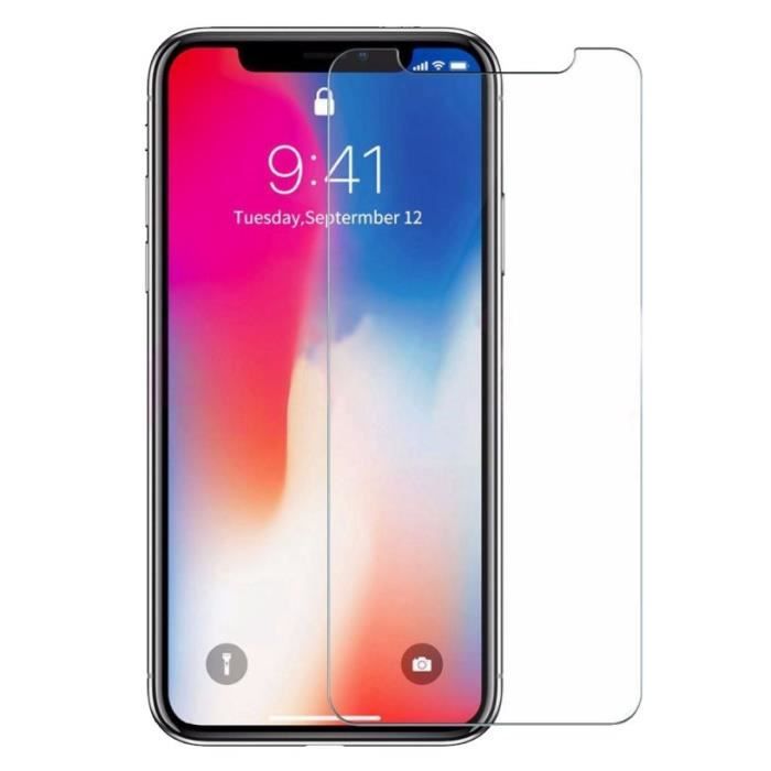 Magnetic Case - Phonillico® - iPhone X - Tempered Glass - Screen Protector - Scratch Resistant
