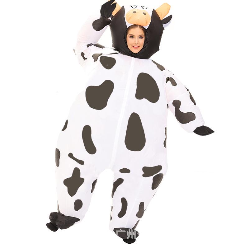 Inflatable Animal Cosplay Costume: Rabbit, Cow, Frog, Clown