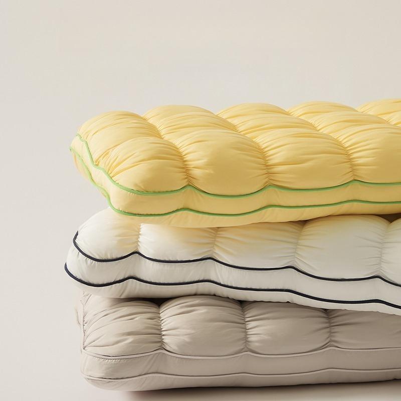 Embracing Pineapple Cloud Bread Pillow Soft Feather Velvet Headrest Healing and Relieving Sleep Aid Bedhead Decoration Pillow High Rebound Pillow Core