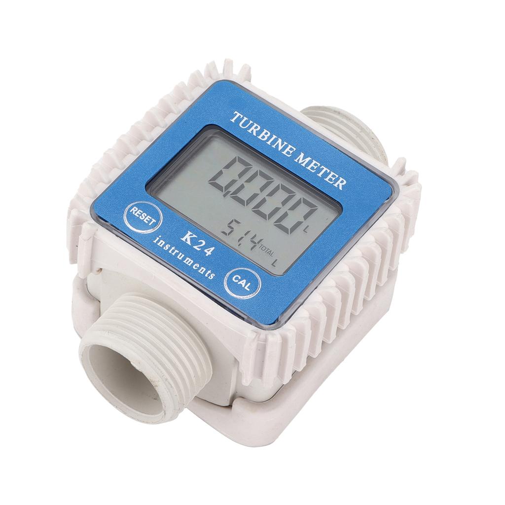 Flow Meter Indicator Electronic Digital LCD Professional for Diesel Gasoline Oil Methanol