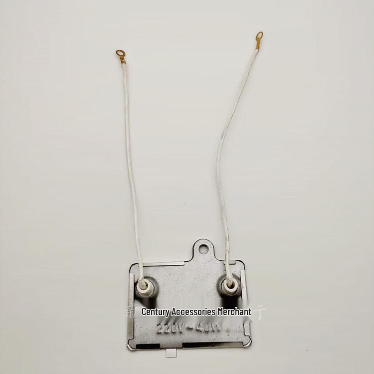 Temperaturkontrollplate for riskoker med ledningstermostat, 40W, 220V, Firkantet, To-leders, Hold-varm-funksjon.