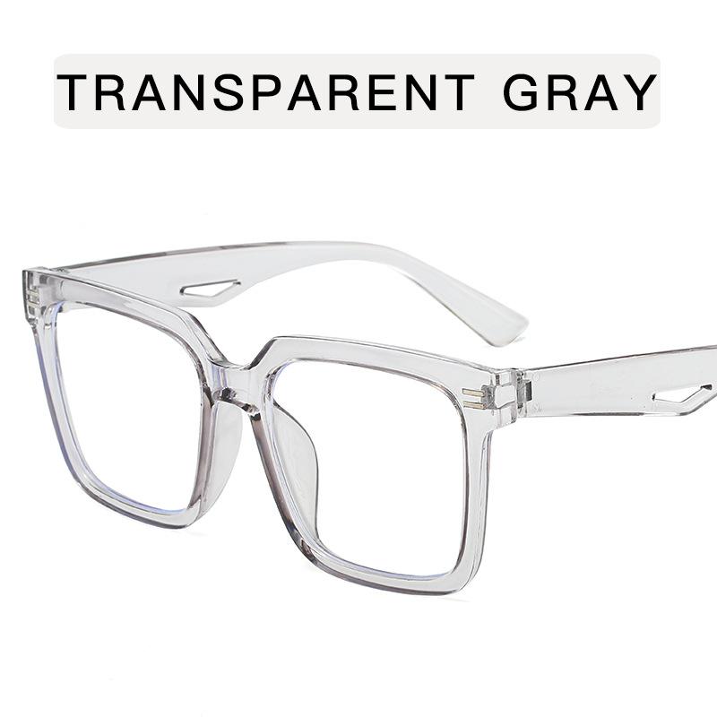 Korean Stylish Sunglasses Women Rivets Decoration Square Shape Male Sun Glasses Travelling Driving Sunglass for Women