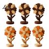 Farmhouse Kitchen Decor Accessories Sunflower Trivets for Hot Dishes Heat Resistant Beech Wood Pot Holder Natural Trivet Set Decorative Tree