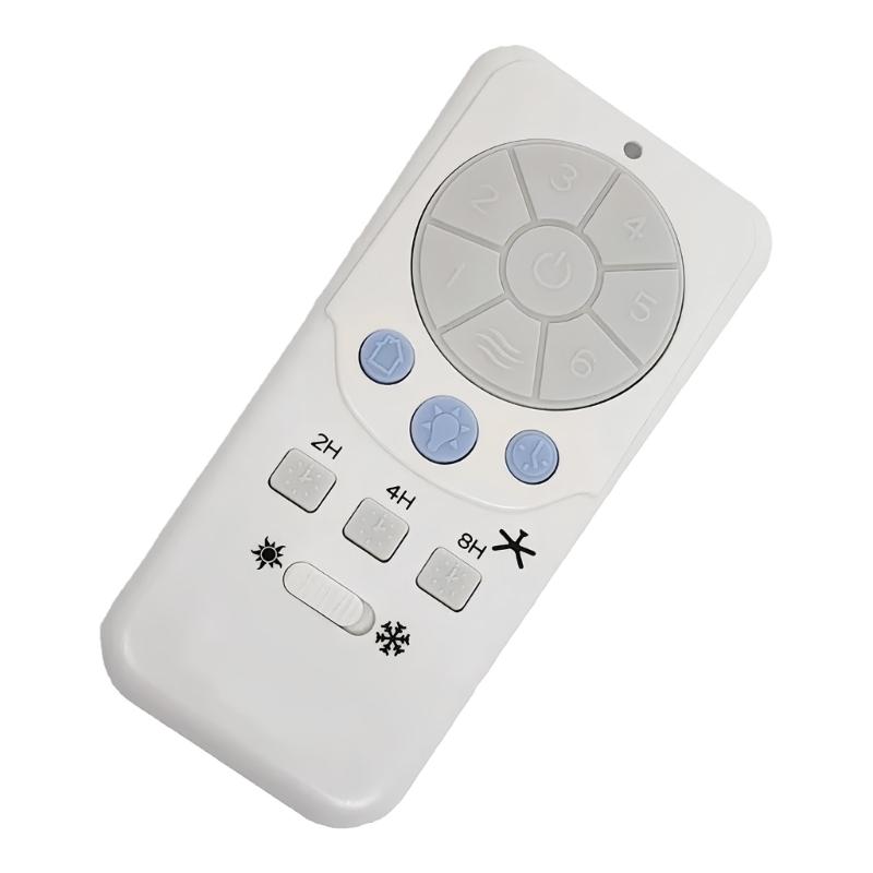 User Friendly Wireless Remote Controller Suitable for FD30 H02R and FD40 H02R Ceiling Fan Offering Intuitive Button
