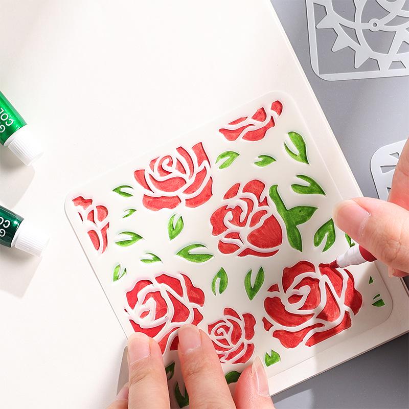 Yuezhen Texture World: Hand-Crafted Hollow Design Pet Painting Template