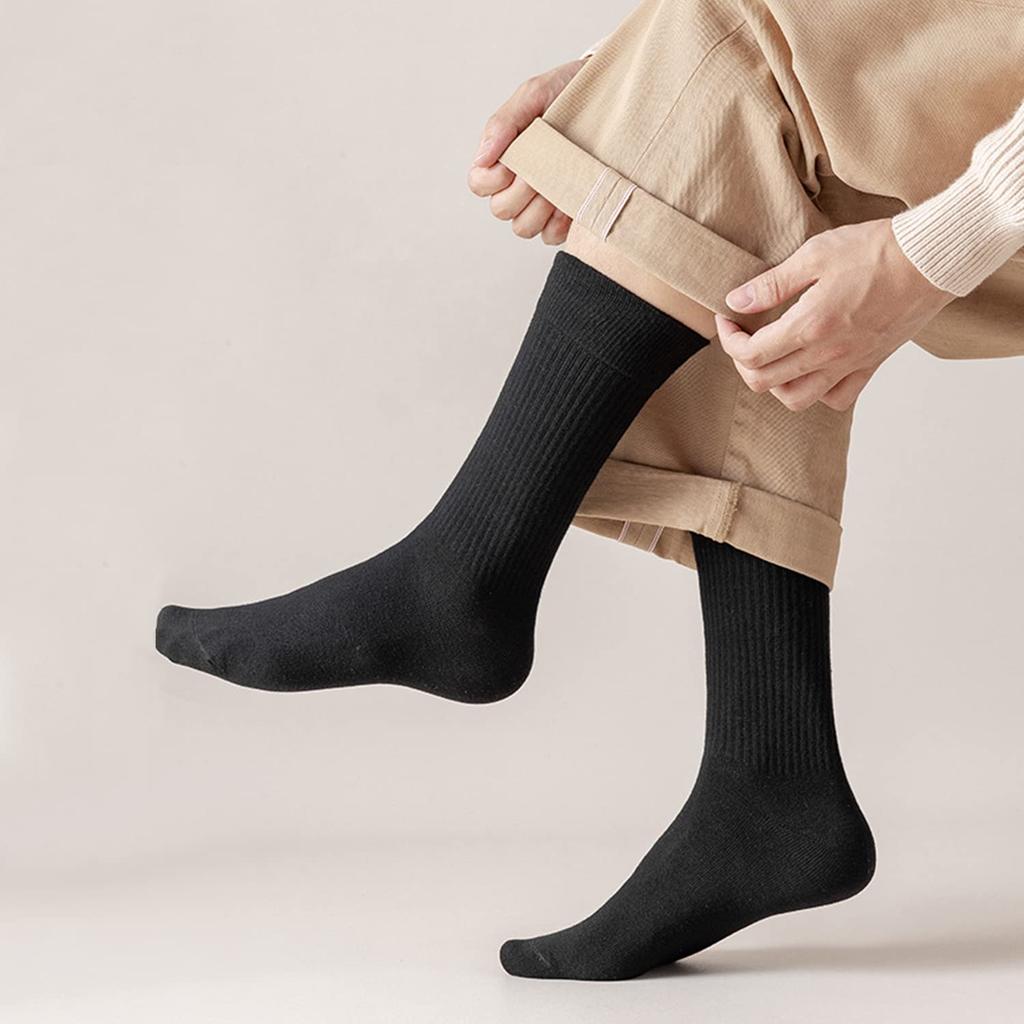 DAMILY Casual Athletic Socks for and Sizes Stylish Colorful Sock Crew Day Sizes Men's Spring, Autumn, Winter, 27-29cm, Socks, 7-Pair Set, Cotton,