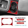 Carbon Fiber Style Interior Sticker for SEAT Ateca 5F 2016-2025 Interior Panel