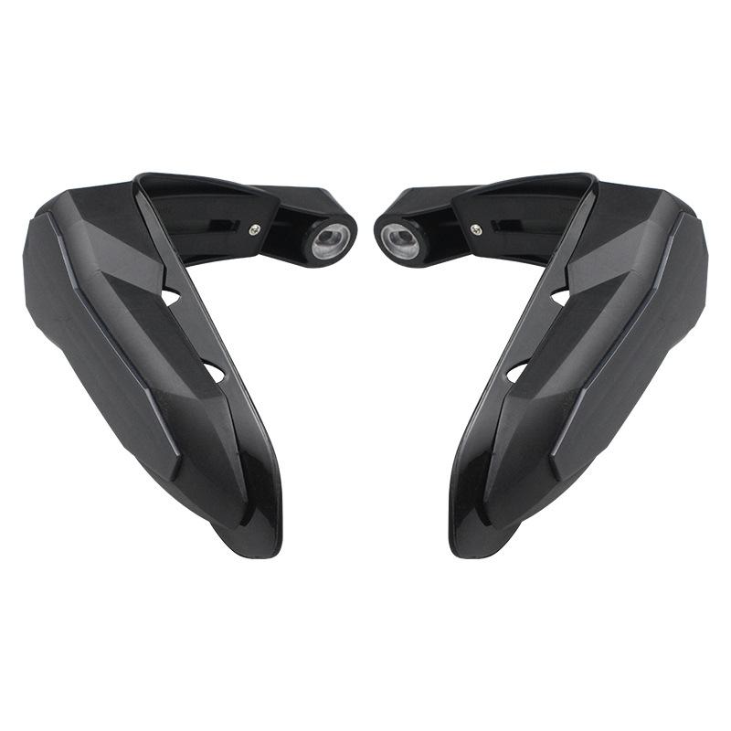 Motorcycle Windshield Hand Guard, Off-Road Vehicle Modified Led Lights Night Daytime Running Light Cover Hand Guard, Bow Guard Hand Plate