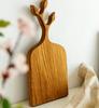 New Deer Horn Designed Wooden Chopping Board for Kitchenware and Restaurant Purpose