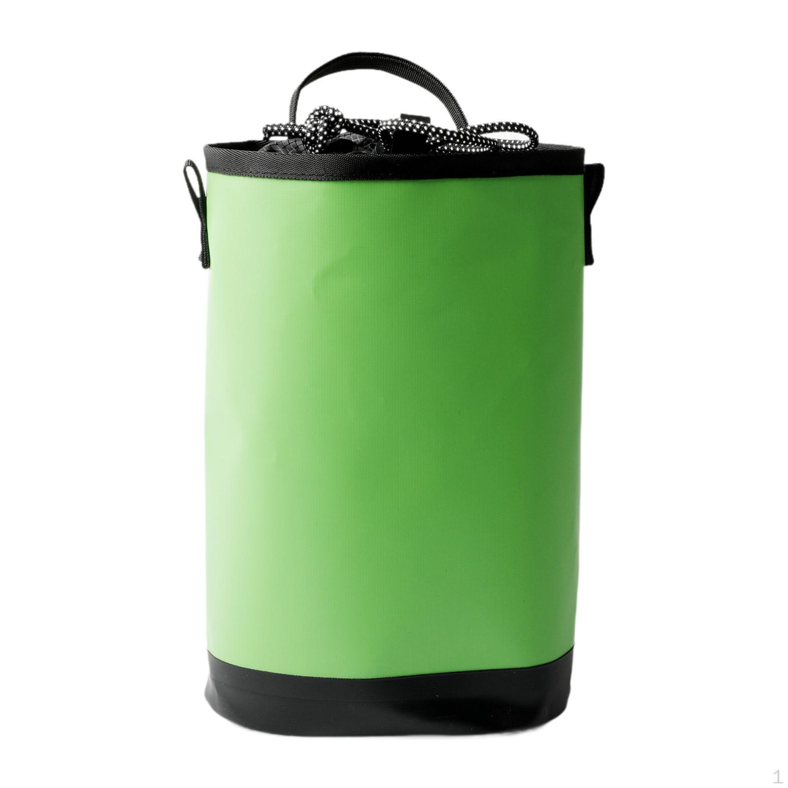 

Сумка для альпіністської мотузки Мішечок на шнурку Спелеологія Альпінізм Кемпінг Аксесуари для спорту на відкритому повітрі Піший туризм зелений