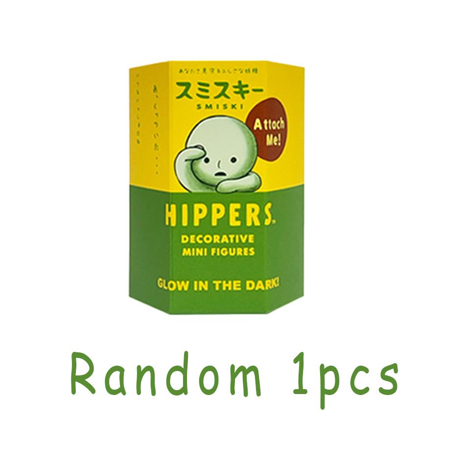 SMISI 5 Typen Mehrere Serien Nachtleuchtend Grün Puppe Blind Box Actionfiguren Dekoration Desktop Modell Spielzeug Für Weihnachtsgeschenk