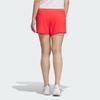 Adidas Laufendes Logo Gewebt Bequem Vielseitig Einfarbige Sporthosen Damen Shorts Hellrot Dunkelsilbergrau JZ2209