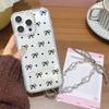 Bracelet Chain Phone Case For iPhone 17 16 15 13 14 for 17Air 17 12 14 16 Pro 17 14 16 Pro Max Sparking Diamond Cute Pattern Hard Cover With Lanyard