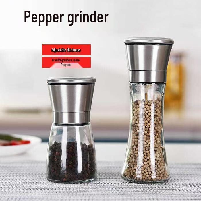 Sichuan Peppercorn Grinder Bottle for Black & White Pepper Powder Seasoning