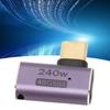 2PCS 8K 60HZ Right Angle Adapter 40Gbps USB C Male Adapter USB C Female To Female Adapter  Laptop