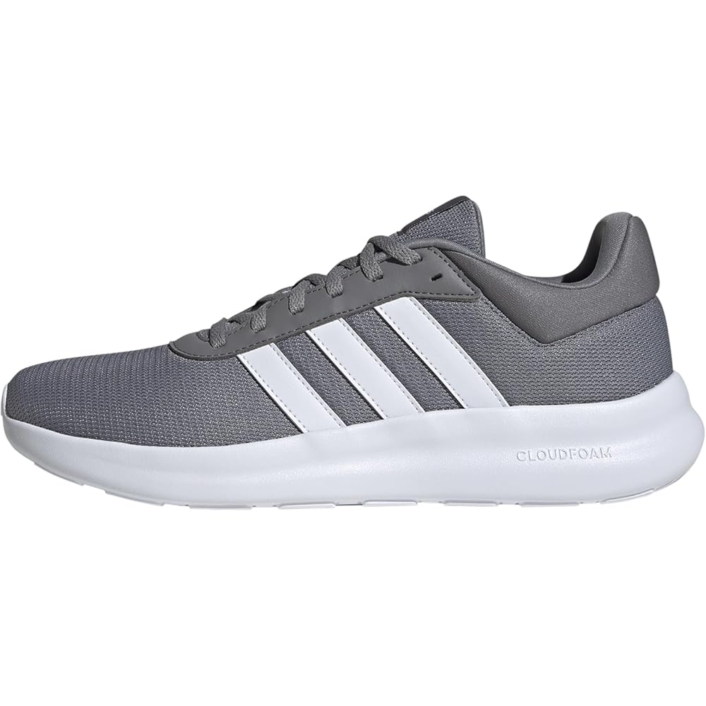 Adidas Light Racer 4.0 Unisex Sneakers Grey Three/Footwear White 28.0 cm