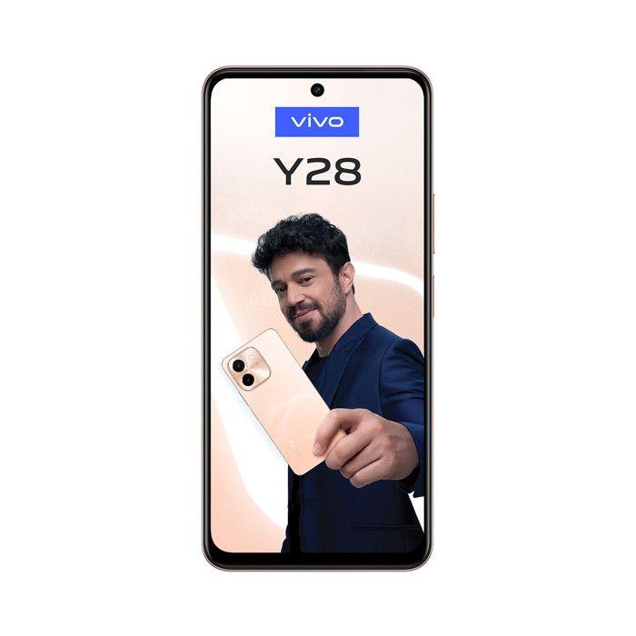 Vivo Y28 Smartphone Arancione 256GB 8GB RAM Doppia SIM 50MP 6.68" Android 14