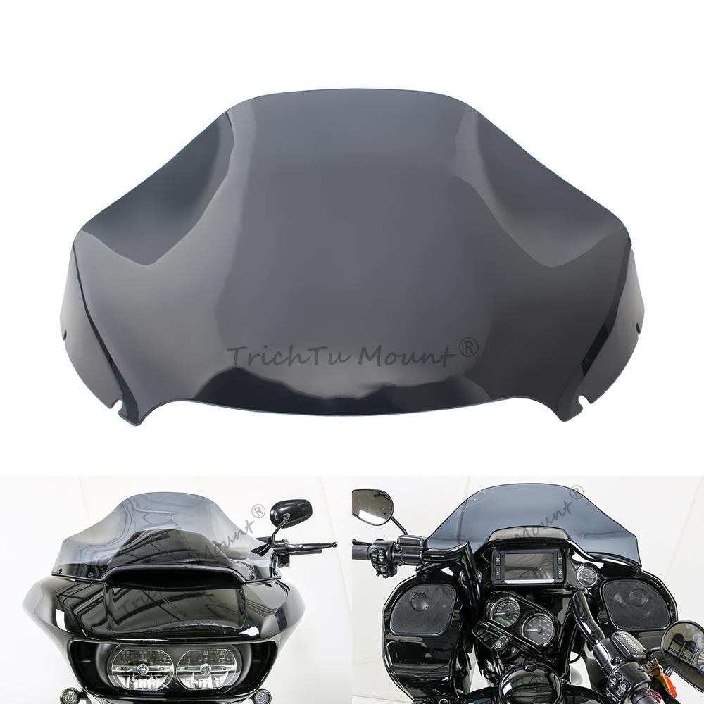 

Black/Smoke/Clear/Tea 13 Motorcycle Windshield Fairing Windscreen Cover For Harley Road Glide FLTRXS FLTRU FLTRK FLTRT 2015-24 дым