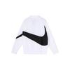 Nike Sportswear Big Swoosh Men's Loose Fit Woven Windbreaker Jacket White Black AR3133-100