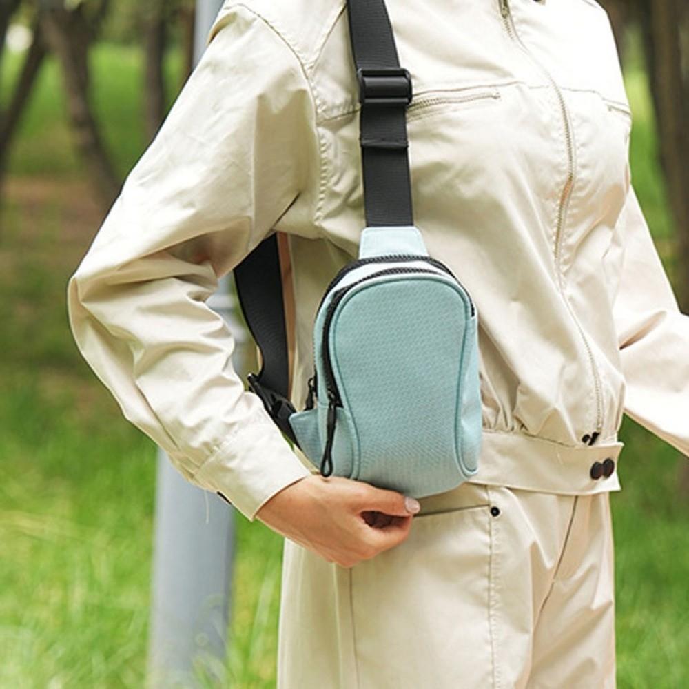 Solid Color Mobile Sports Chest Bag Storage Sports Shoulder Crossbody Bag Mobile Shoulder Bag  Boys