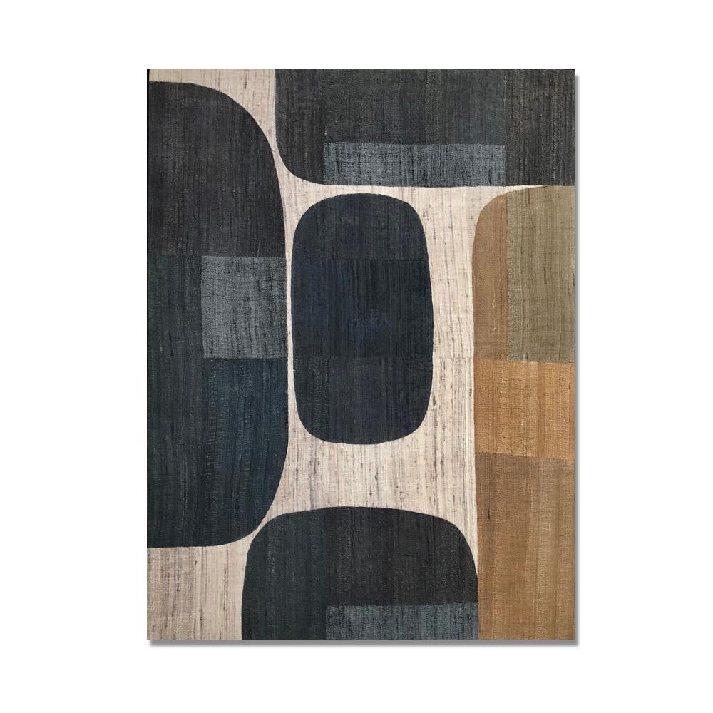 Abstract Retro Black Geometry Posters and Prints Canvas Painting Cuadros Wall Art Pictures for Living Room Home Decor