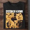 Collection System Of A Down Funny Cat Gift For Fan Black All Size T-Shirt