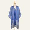 Tassels Dresses Shawls Gold Silver Pashmina Summer Beach Scarves  for Women