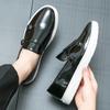2025 British Style Shoes Style Men's Casual Shoes Business Dating Party Formal Shoes Trends Men Breathable Comfort Shoes