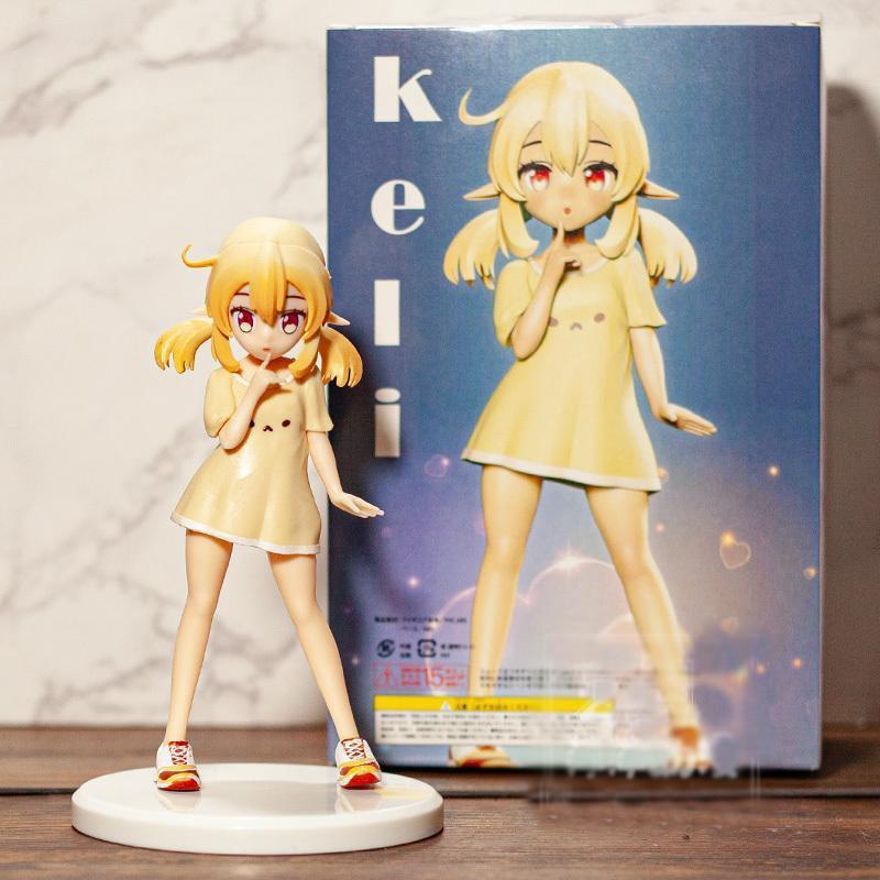 14cm Genshin Impact Klee Anime Figurka Genshin Impact Paimon Akční figurka Qiqi /Keqing /Hu Tao Sběratelská hračka pro panenky