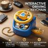 Mini Simulated Steering Wheel Various colors Backpack Hanging Ornament  Small Gift