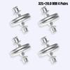 4Pairs Curtain Magnetic Button Detachable Curtain Strong Magnetic Fix Fastener Clip Adjustment Curtain Close Magnet Buckle