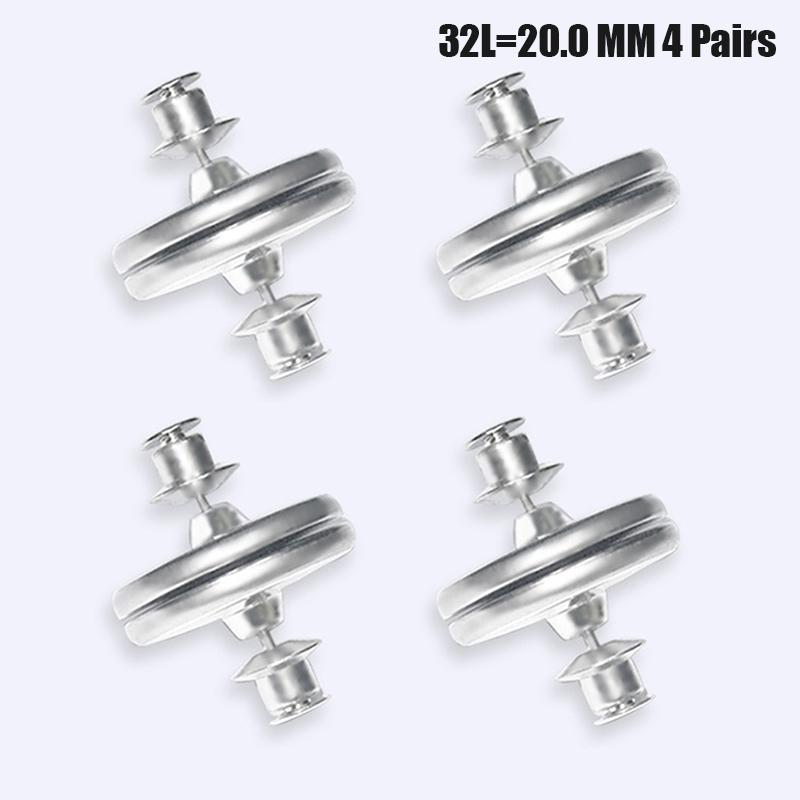 4Pairs Curtain Magnetic Button Detachable Curtain Strong Magnetic Fix Fastener Clip Adjustment Curtain Close Magnet Buckle