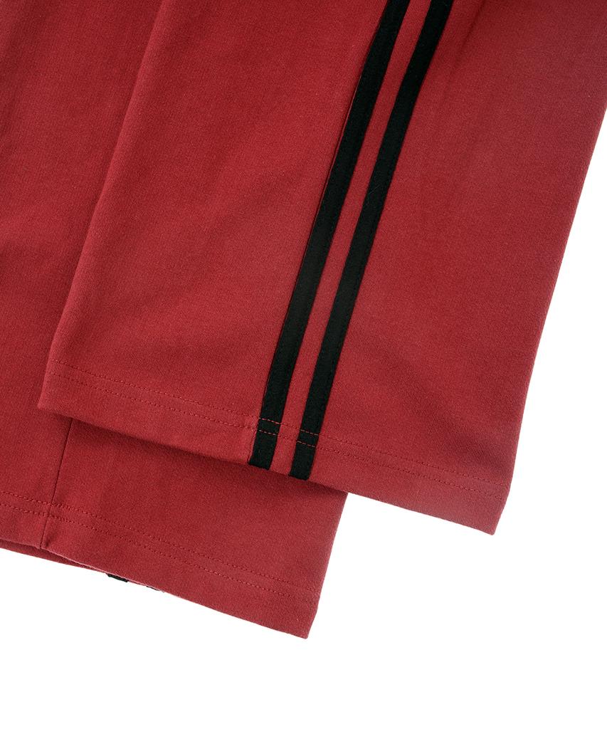 GAKKAI UNIONS Wide Sweatpants Burgundy