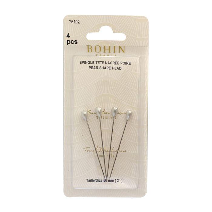 EPINGLE CHAPEAU 50 MM BLISTER DE 4 (Boite de 5)