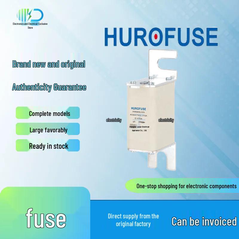 

370RSM20L78 Hu Rong Fuse, 25A-315A, Available in 32A, 40A, 50A, 63A, 80A, 100A, 200A, 300A ratings.
