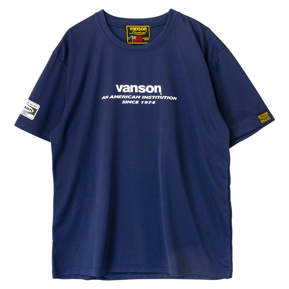 

Vanson Streetwear Mesh Navy T-Shirt,