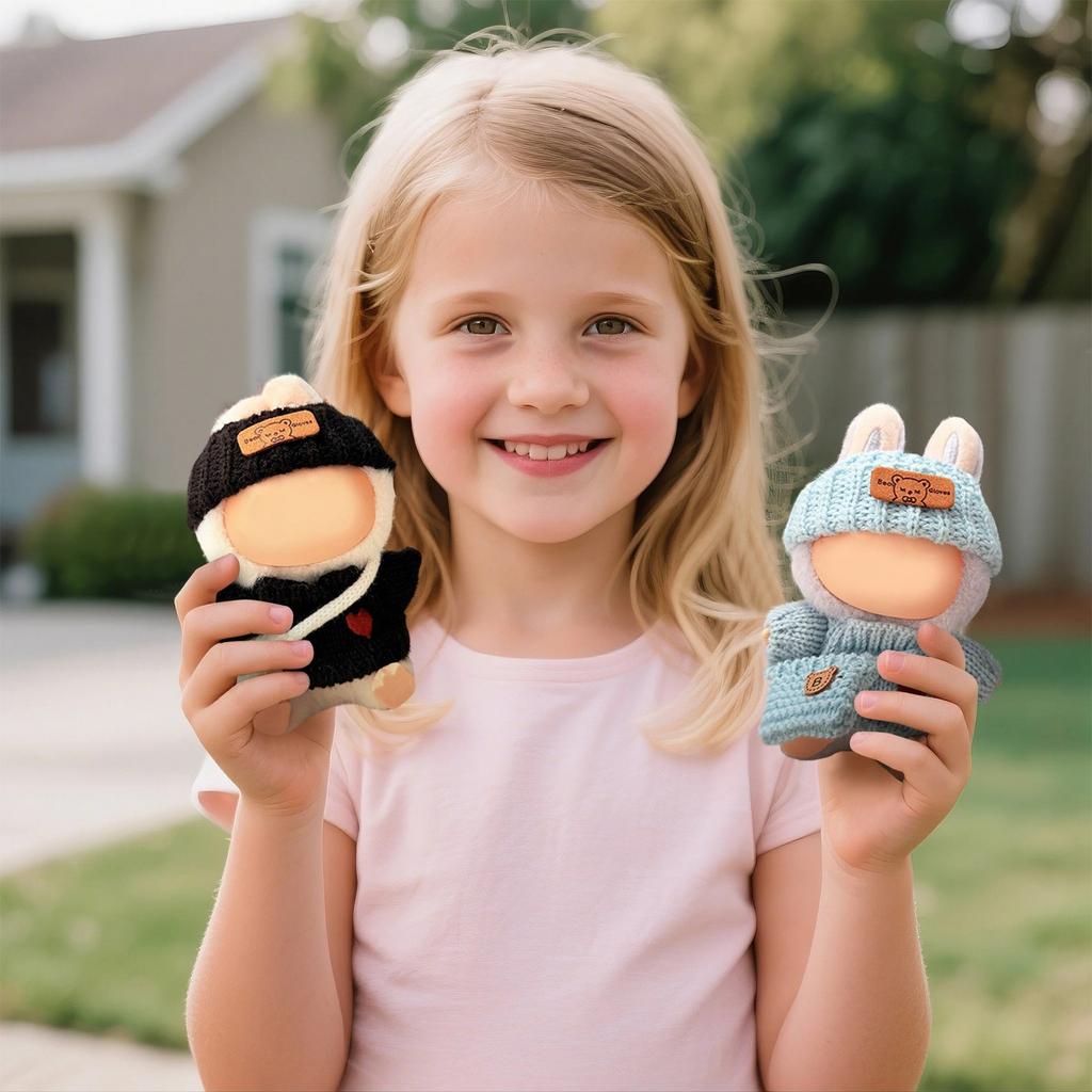 Doll Costume Set 17cm Doll Accessories Love Top Hat Bag No Doll