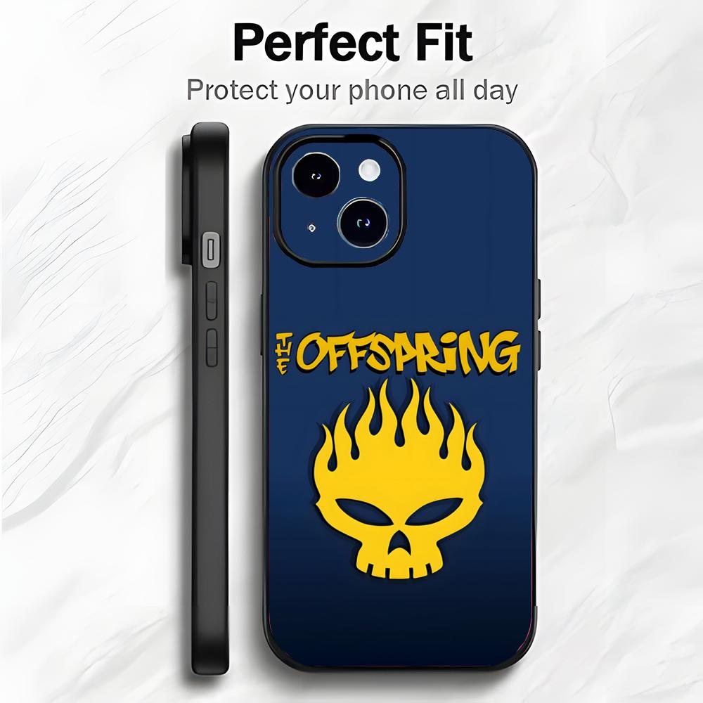 Punk Rock Amerikanische Band T-The Offspring Handyhülle Handyhülle Weiche Verpackung Leicht Für iPhone17 16 15 14 13ProMax