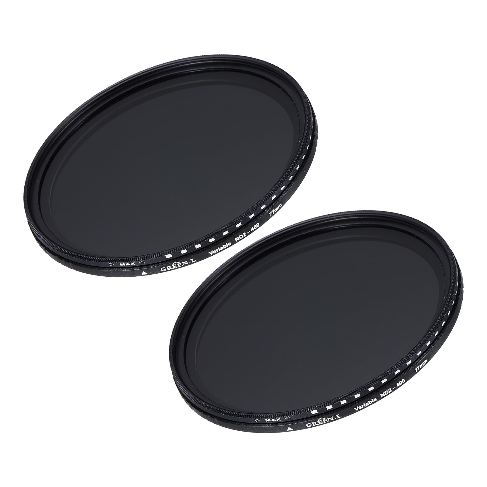 

uxcell Lens Variable Neutral Density Lens 77mm Circular ND Grayscale Filter for Camera Photo 2 Pieces ND2-400 Filter, Filter, Filter, Lens,