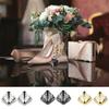 2Pcs Shoes Pointed Protector High Heels Toe Caps Metal Shoe Tip Covers Shoes Decorations Charm Repair Accessories