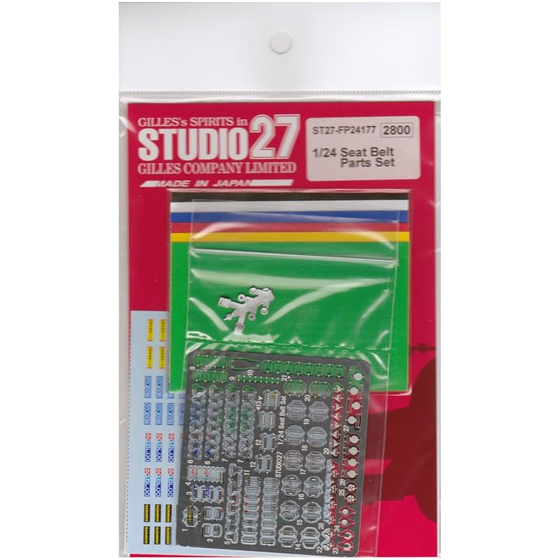 

набор деталей ремня безопасности studio 27 1/24 ST27-FP24177