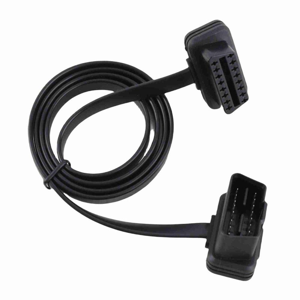 Flat Ribbon Male to Female Adapter 16 Pin Adapter Diagnostic Tool  Car Diagnostic Scan