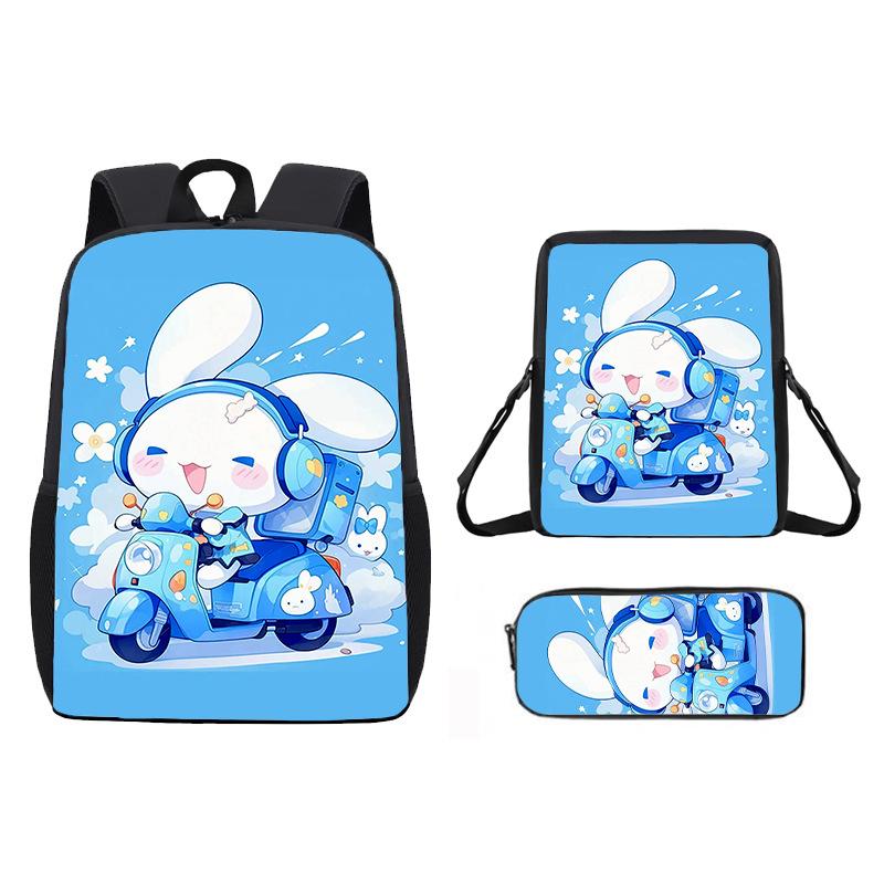 Big-Eared Dog Yugui Dog Cinnamoroll Student Schoolbag Cartoon Print Children'S Backpack