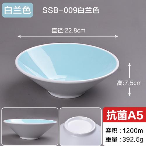 Melamine Tableware Two-color Ramen Bowl Commercial Spicy Hot Bowl Maocai Bowl