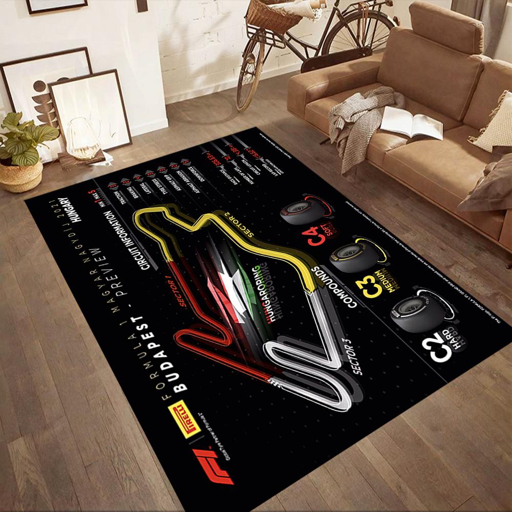Budapest Circuit Preview Square rugs are a great choice for living rooms, bedrooms, home décor, and as gifts