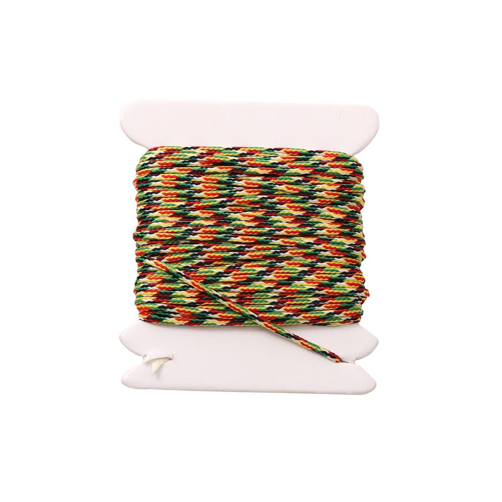 5-50m/lot 0.8mm Cotton Cord Nylon Cord Thread String DIY Beading Braided Bracelet Jewelry Making